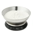 thumbnail image 4 of Starfrit 093770-004-0000 Stainless Steel Digital Kitchen Scale with Bowl, 4 of 8