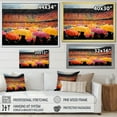 thumbnail image 4 of Designart "Rainy Day Spectators Sheltered" Stadiums Wall Art Prints, 4 of 7