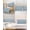 Haze Blue Sky Blue, variant on Haze Blue Stripe Pillow Cases Standard Size Set of 2, Smooth Satin Pillowcase for Hair and Skin, Farmhouse Blue Gray Striped Decorative Cooling Bed Pillow Covers with Zipper, 20x26 Inches