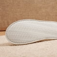 thumbnail image 5 of KYAIGUO 4PCS Disposable Slippers Non-slip Wear-Resistant Thickened Bottom Linen Spa Slippers Closed Toe House Slippers for Guests,Hotel,Guest,Travel, 5 of 7