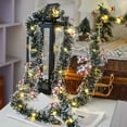 thumbnail image 1 of Plásticos, ratán, adornos navideños, confeti y guirnaldas de luces navideñas, luces para árboles de Navidad y muñecos de nieve, adornos para ventanas, luces de fiesta, adornos navideños para interiore, 1 of 6