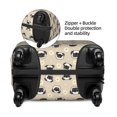 thumbnail image 2 of Fotbe Pug Dog Face Funda Protectora para Equipaje, Antirrayones y Resistente a la Suciedad, Compatible con Maletas de 18 a 32 Pulgadas-Small, 2 of 7
