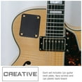 thumbnail image 4 of AURARMLET 2 Sets Neck Reinforcement Plate Metal Gold for Electric Bass, 4 of 8