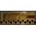 thumbnail image 2 of Greene, Taylor 14x8 White Modern Wood Framed Museum Art Print Titled - WHITE WINE HORIZONTAL, 2 of 4
