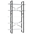 thumbnail image 2 of vidaXL Bookshelf 5-Tier Bookcase Book Rack Standing Shelves Engineered Wood, 2 of 40