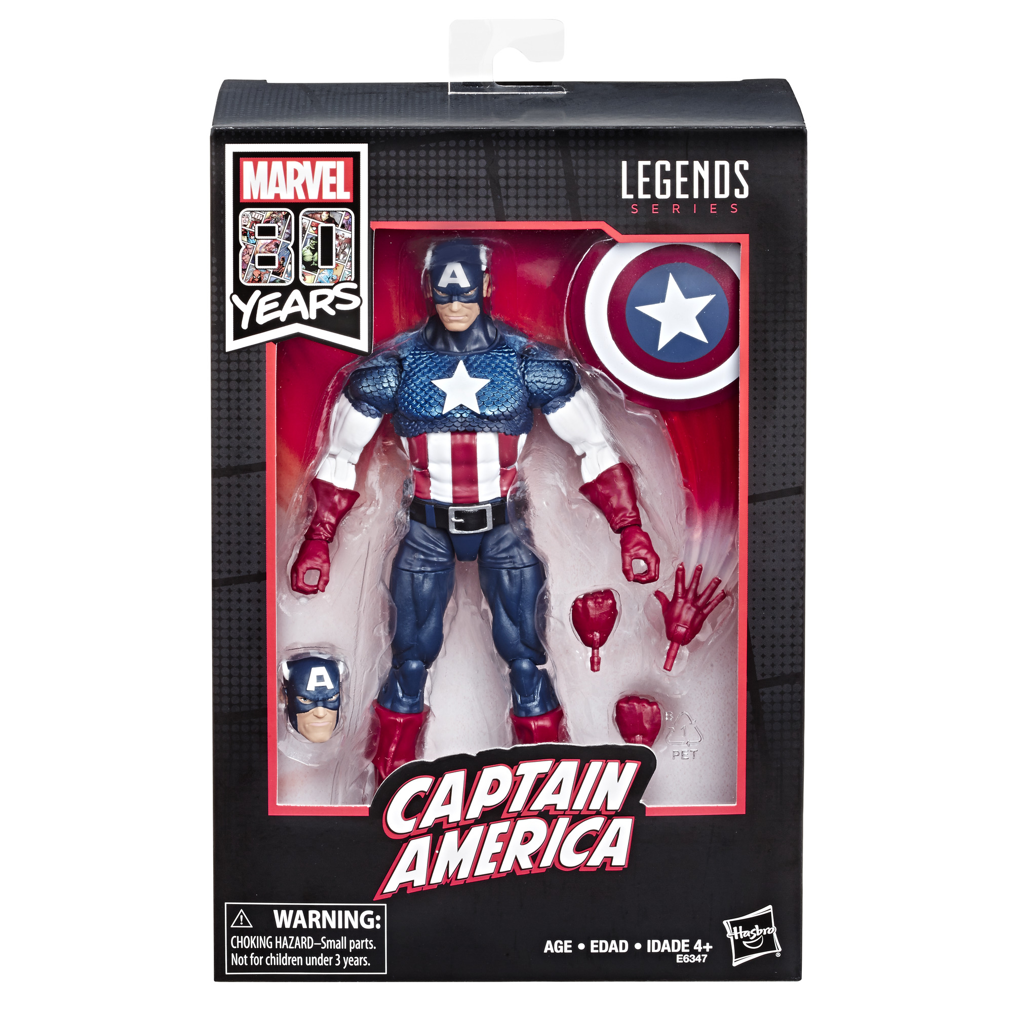 Marvel Legends Series 80th Anniversary Captain America - image 2 of 10