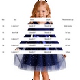 thumbnail image 3 of Mercatoo Toddler Girls Christmas Bows Dress Star Polka Dots Tulle Layered Long Sleeve Skirt Kids Crewneck Part𝐲 Holiday Dresses, 3 of 9