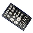 thumbnail image 3 of CIMAXIC Miniature Tableware 1/12 Mini House Miniature Model Ceramic Tableware Mini House Kitchen Accessories,9.65"X5.71"X0.2", 3 of 5