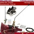 thumbnail image 1 of American Shifter  C4 Shifter Kit Chrome 23 in. E Brake Cable Clamp Clevis Trim Kit for DC17C, 1 of 1