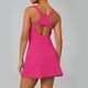 thumbnail image 5 of Vestido Casual de Manga Larga para las Mujeres Tenis sin Mangas Sólido Dos Capas Falsas Vestido a Prueba de Escándalo, Vestidos de Tenis de Manga Larga para las Mujeres Elegante Deportivo, 5 of 6