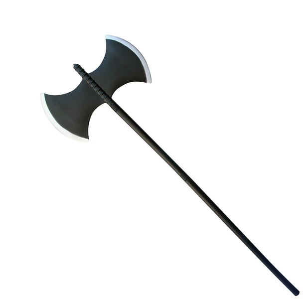 Tuscom Halloween Simulation Weapon Props Axe Double Sided Pirate Playing Props Walmart Com