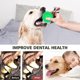 thumbnail image 4 of Paquete de 3 pelotas chirriantes para perros, pelota masticable para perros, flotador de piscina, juguete para cachorros, juguete masticable para el aburrimiento, 4 of 5