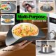 thumbnail image 5 of 2 In 1 Microwave Cover & Mat, Microwave Splatter Cover for Food Guard Lid Collapsible Plate Cover, Silicone Microwave Mat Heat Resistant Multifunctional Oven Mat, As Trivet, Hot Pad, Pot Holder, 5 of 5