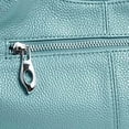 thumbnail image 6 of Faraee Leather Shoulder Bags for Women Purses and Handbags Top Handle Satchel Designer Large Capacity Crooss Body Work Computer Tote Bag Sky Blue, 6 of 7