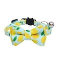 thumbnail image 1 of Agiferg Pet Cat Bell Collar Pet Bow Detachable Adjustable Collar, 1 of 7