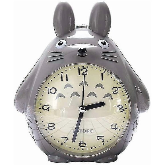 Wekity Totoro Temalı, Erteleme Fonksiyonlu Sessiz ve LED Gece Lambası Saatleri Çocuklar, Gençler ve Arkadaşlar İçin En İyi Hediye,gray_Perfect Hediye