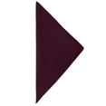 thumbnail image 2 of Ultimate Textile (10 Dozen) Cotton-feel 20 x 20-Inch Cloth Dinner Napkins - for Wedding and Banquet, Hotel or Home Fine Dining use, Burgundy Dark Red, 2 of 3