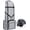 Gray, variant on Golf Travel Bag with Wheels,Golf Travel Case for Airlines, 600D Heavy Duty Oxford