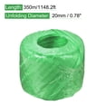 thumbnail image 2 of Uxcell Polyester Nylon Plastic Rope Twine Household Bundled for Daily Binding Packing 1148.2ft Length Green, 2 of 5