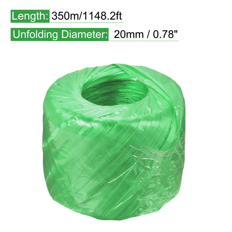 Uxcell Polyester Nylon Plastic Rope Twine Household Bundled for Packing,350m Length,Green, Women's, Size: One Size