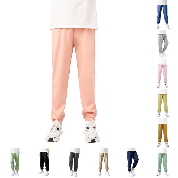 Vividxx Pants For Girls Autumn Pants Sports Elastic Kids Pants Trousers Everyday Wear Fashion 7-8 Years