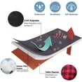thumbnail image 3 of 0 Degree Sleeping Bag Cotton Flannel Winter Cold Weather for Adults XXL Sleeping Bag 4 Season Big and Tall with Pillow Compression Sack, 3 of 7