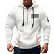 thumbnail image 2 of Xihbxyly Sudadera con Capucha y Cremallera Estampada para Hombre, Jersey Multibolsillos, Elegante Chaqueta Deportiva Informal, para Uso Diario En Otoño, Atractiva Moda de Primavera, Poliéster, Tallas, 2 of 5