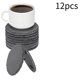 thumbnail image 1 of 12 posavasos de pizarra para bebidas, posavasos para tazas, decoración de mesa, juego de posavasos de piedra, con soporte para mesa de café en casa, Redondo, 1 of 8