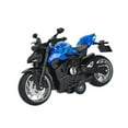 thumbnail image 2 of Juguete de motocicleta para niños, colección de juguetes de moto extraíble, aleación, resistente, simulación de modelo de motocicleta para regalos de Azul, 2 of 9