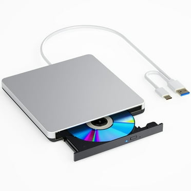 Szbaoan External USB DVD Drive Burner, Portable CD ROM Rewriter for ...