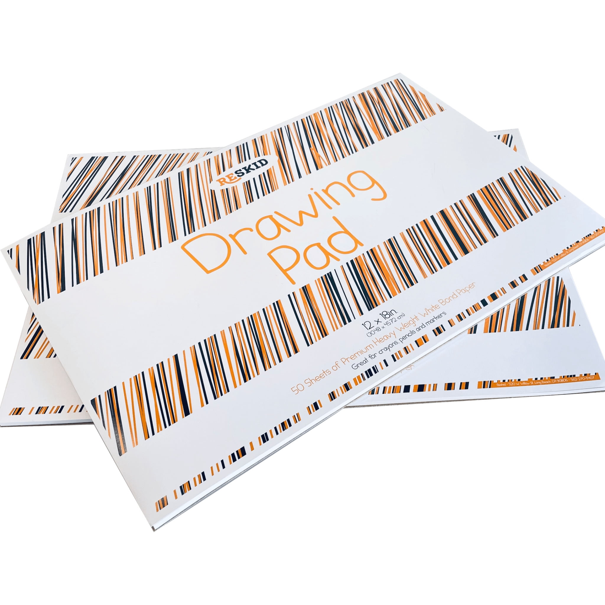Drawing Paper Pad - 70lb Premium Text - 50 Sheets