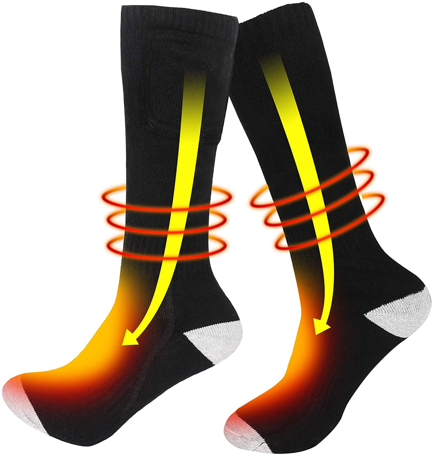 Electric Heated Socks Battery Socks Rechargeable Socks Men Ladies Thermal Winter 