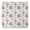 Vintage Baseball Elements, variant on Vintage Baseball Elements Pattern Square Fitted Tablecloth with Elastic Edge,Square Table Cover,Washable Elastic Table Cover for Home Kitchen Party Decor 36"x36"