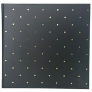 HOM Essence 2-up Photo Album Book Bound Gold Foil Dot