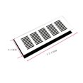 thumbnail image 1 of Grille d'Aération en Aluminium 80*150-400mm Argentée avec Ventilation, 1 of 4