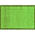 thumbnail image 1 of Ahgly Company Indoor Rectangle Checkered Green Modern Area Rugs, 2' x 3', 1 of 4