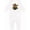 AA-White, variant on Christmas Moose Tree Baby Romper Coveralls
