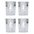 thumbnail image 3 of Stanford University 2 Ounce Square Shot Glass laser etched logo Design 4-Pack Officially Licensed Collegiate Product, 3 of 3
