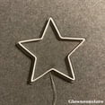 thumbnail image 3 of Glowneon Flashing Star Neon Sign, Star Led Sign, Star Space Kid Room, Restaurant Home Bar Décor, 3 of 4