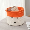 thumbnail image 2 of Jinsinto Panier à Linge Panier de Rangement en Coton, Panier de Rangement pour Enfants, Bébé, Décoration de Chambre, 2 of 5