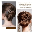 thumbnail image 4 of 6 Pieces Shaped Hair Pins Metal Vintage Hair Sticks French Hair Pin Hairstyle Chignon, Metal Hair Pin Fork Sticks for Women Girls, 4 of 5