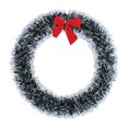 thumbnail image 2 of Corona navideña artificial Macarena adornos navideños para puerta Guirnalda navideña frutos rojos 30cmx30cm, 2 of 8