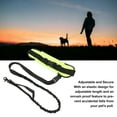 thumbnail image 3 of Dog Leash, Nylon Dog Running Leash Belt Bag with Reflective Design Adjustable Pet Traction Rope Soft Dog Walking Waist Leash Elastic Dog Leash Rope for Outdoor Walking, 3 of 7