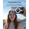 thumbnail image 4 of Funda de teléfono ESR para iPhone 16e transparente con compatibilidad con MagSafe, 4 of 7