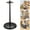 C, variant on Uanit 360° Rotatable Kitchen Utensil Holder - Countertop Organizer Rack with 8 Hooks, Space Saving Tool Organizer for Cooking Spatulas Spoons, Durable Stainless Steel Base