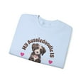 thumbnail image 3 of Adult Women Aussiedoodle Valentine Sweatshirt Valentine's Day Aussie Doodle, 3 of 4