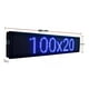 thumbnail image 4 of Letrero Led Azul Programable Doble Vista Wifi 100cm X 20cm Publicidad, Negocio, Tiendas, 4 of 4