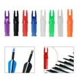 thumbnail image 2 of Lefu 12PC insert nocks suitable for 6.2mm inner diameter carbon fiberglass arrow, 2 of 8