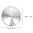 thumbnail image 2 of ELAYARD Cache-Fer Surface Lisse Cheminée Imperméable Capuchon d'Échappement Argent, 2 of 8