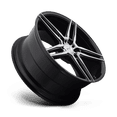 thumbnail image 2 of Niche 1PC Cast Aluminum Rim M169 20X10.5 5X120 MT-BLK-MACH 35MM, M169200521+35, 2 of 3